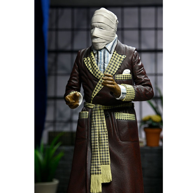 Universal Monsters Action Figure Ultimate Invisible Man (Kemp House) (Color) 18cm