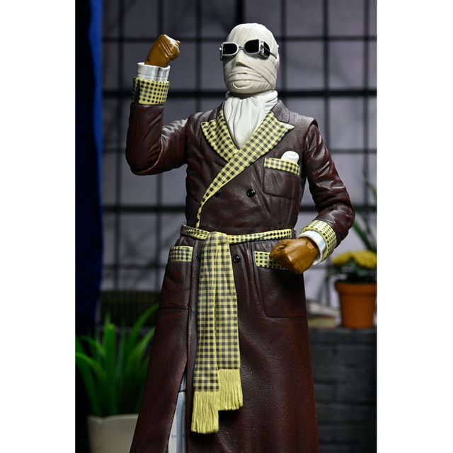 Universal Monsters Action Figure Ultimate Invisible Man (Kemp House) (Color) 18cm