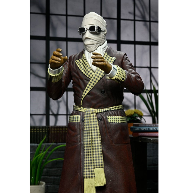 Universal Monsters Action Figure Ultimate Invisible Man (Kemp House) (Color) 18cm