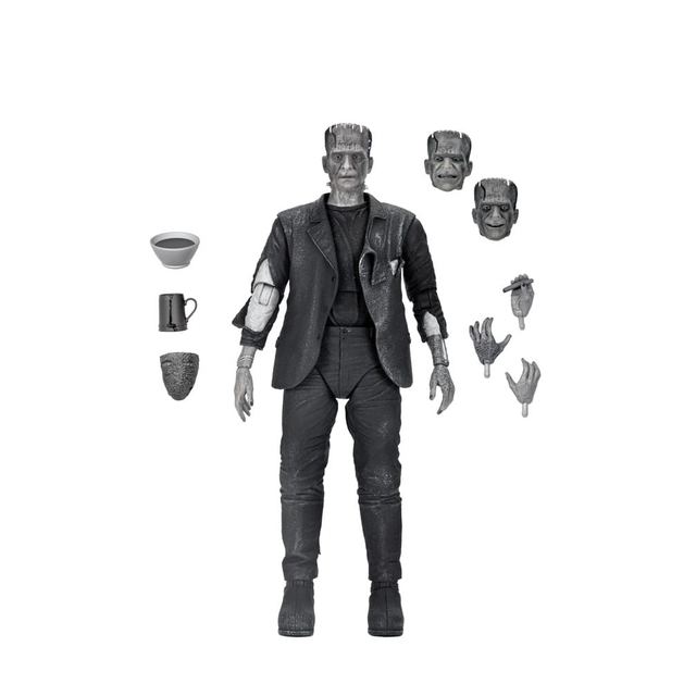 Universal Monsters Action Figure Ultimate Frankenstein's Monster (Bride of Frankenstein) (B&W) 18cm Universal Monsters Action Figure Ultimate Frankenstein's Monster (Bride of Frankenstein) (B&W) 18cm