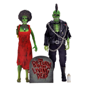 The Return of the Living Dead Clothed Action Figure Trash & Suicide 20cm