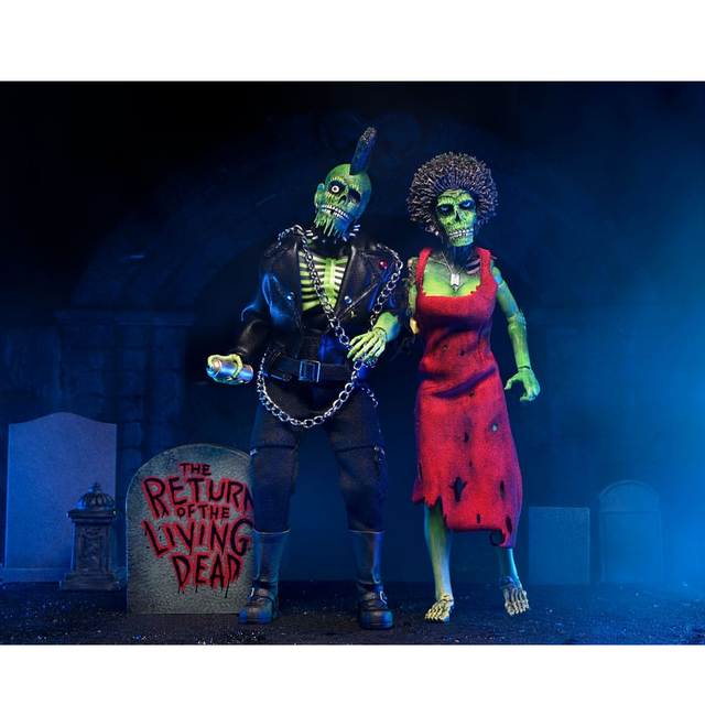 The Return of the Living Dead Clothed Action Figure Trash & Suicide 20cm