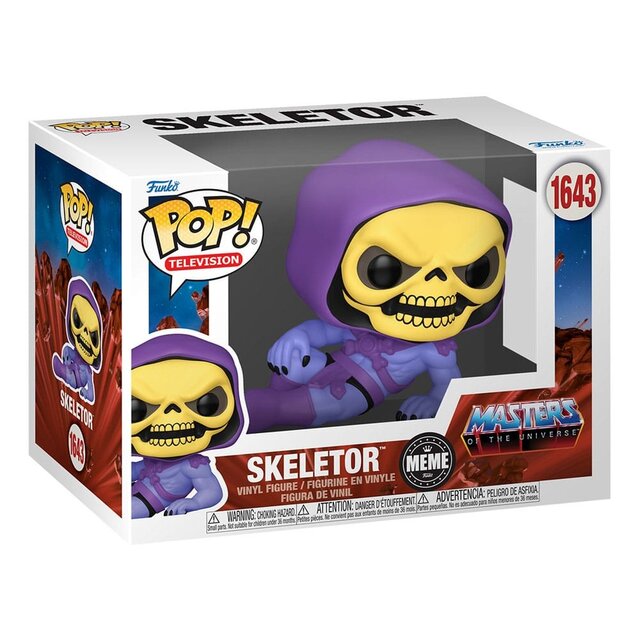 Masters of the Universe POP! TV Vinyl Figure Skeletor (Meme) 9 cm Masters of the Universe POP! TV Vinyl Figure Skeletor (Meme) 9 cm
