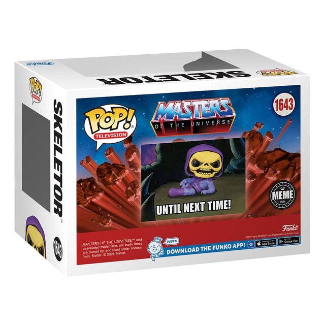 Masters of the Universe POP! TV Vinyl Figure Skeletor (Meme) 9 cm Masters of the Universe POP! TV Vinyl Figure Skeletor (Meme) 9 cm
