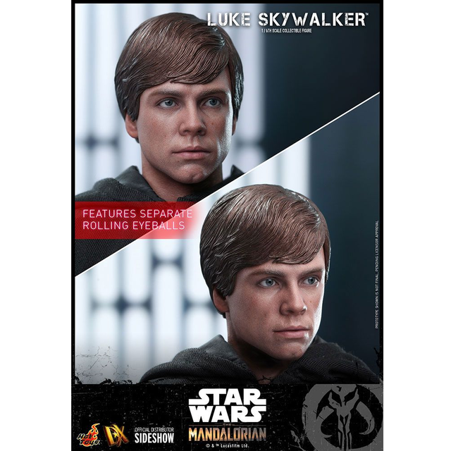 Star Wars The Mandalorian Action Figure 1/6 Luke Skywalker 30cm