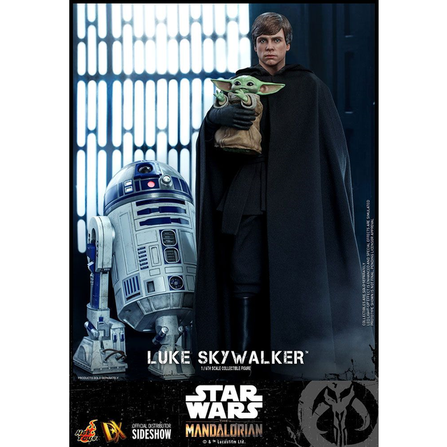 Star Wars The Mandalorian Action Figure 1/6 Luke Skywalker 30cm