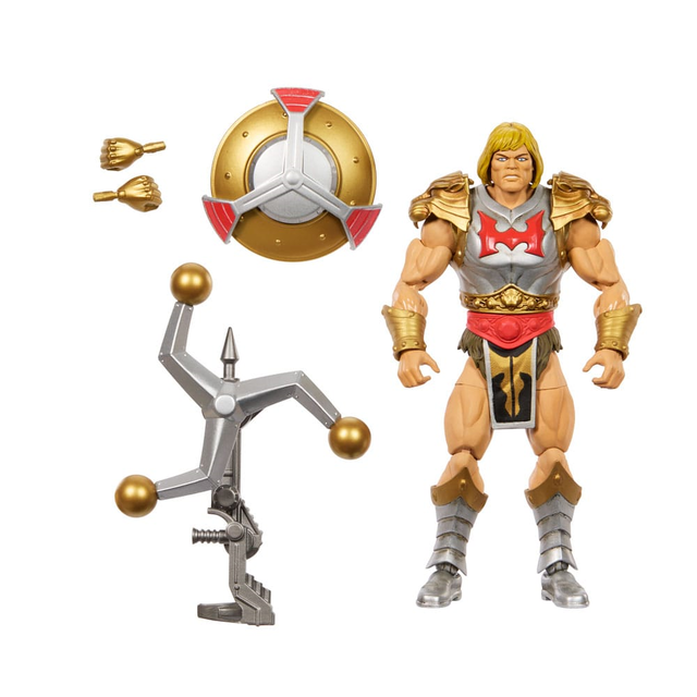 Masters of the Universe New Eternia Masterverse Action Figure Flying Fist He-Man 18cm