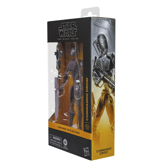 Star Wars the Clone Wars Black Series Commando Droid Action Figure 15cm Star Wars the Clone Wars Black Series Commando Droid Action Figure 15cm