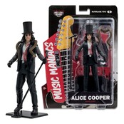 Metal Music Maniacs Action Figure Alice Cooper 15cm