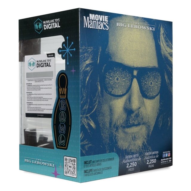 The Big Lebowski Movie Maniacs The Dude (McFarlane Digital) 15cm