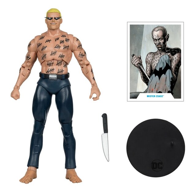 DC Multiverse Action Figure Mister Zsasz (Gold Label) 18cm