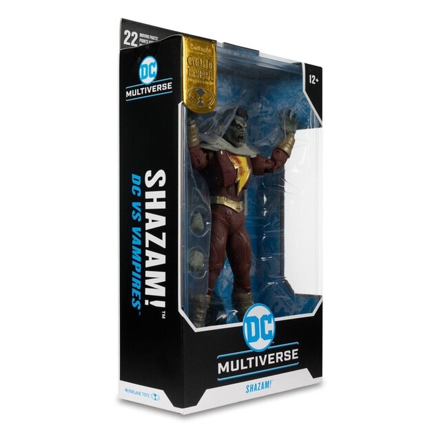 DC Multiverse Action Figure Shazam (DC vs Vampires) Gold Label 18cm