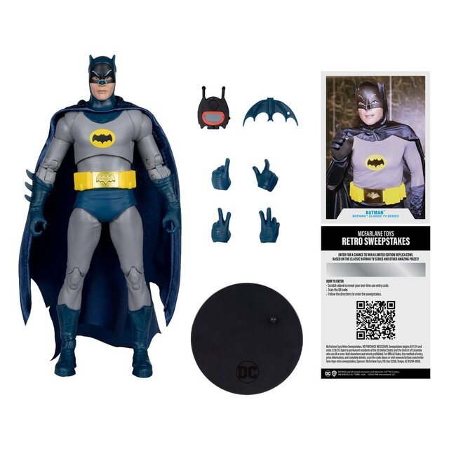 DC Multiverse Action Figure Batman (Batman: Classic TV Series) 18cm
