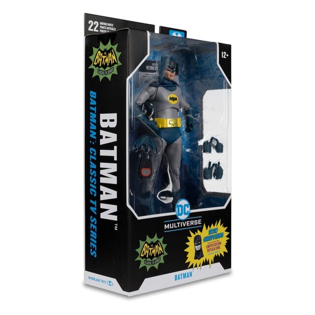 DC Multiverse Action Figure Batman (Batman: Classic TV Series) 18cm