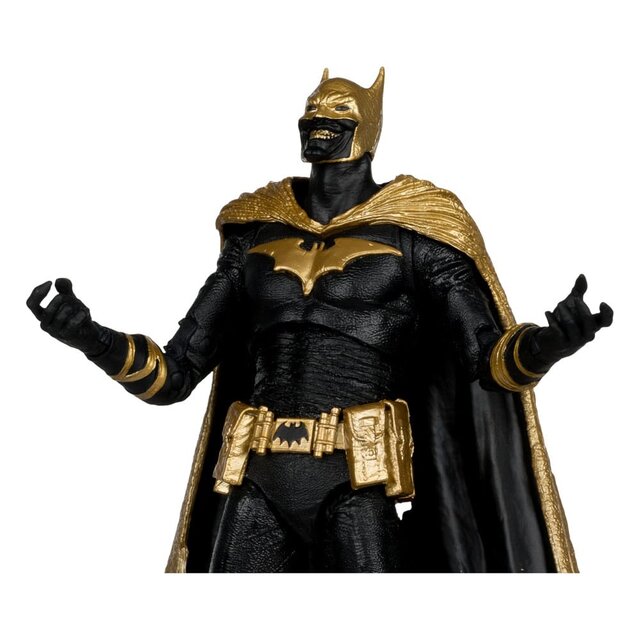 DC Multiverse Action Figure Batman of Earth-22 Infected (Dark Metal) Knightmare Edition (Gold Label) 18cm