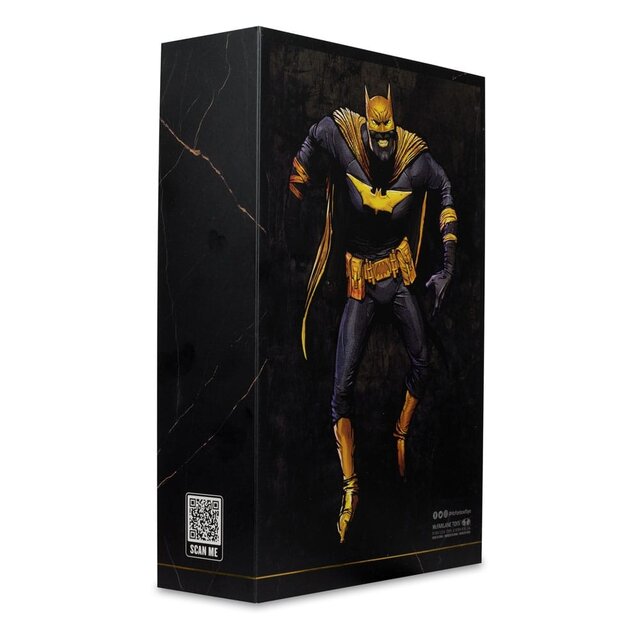 DC Multiverse Action Figure Batman of Earth-22 Infected (Dark Metal) Knightmare Edition (Gold Label) 18cm