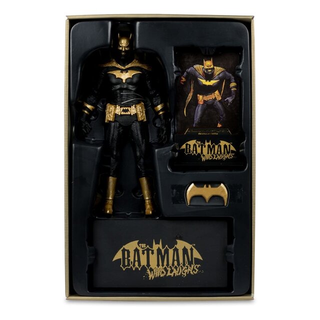 DC Multiverse Action Figure Batman of Earth-22 Infected (Dark Metal) Knightmare Edition (Gold Label) 18cm