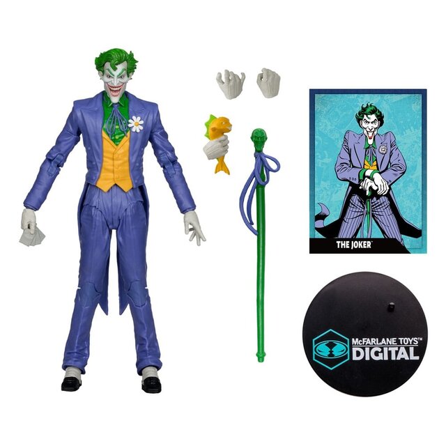 DC Direct McFarlane Digital The Joker (DC: The Silver Age) 18cm