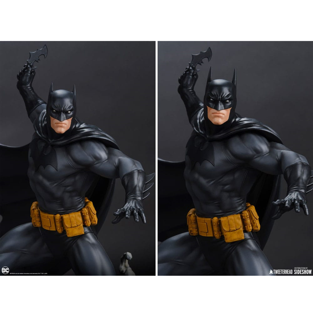 DC Comics Maquette 1/4 Batman (Black and Gray Edition) 66cm