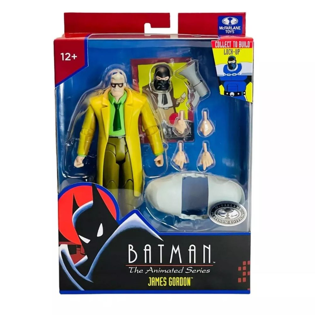 James Gordon Batman: The Animated Series Action Figure (Platinum) 15cm James Gordon Batman: The Animated Series Action Figure (Platinum) 15cm