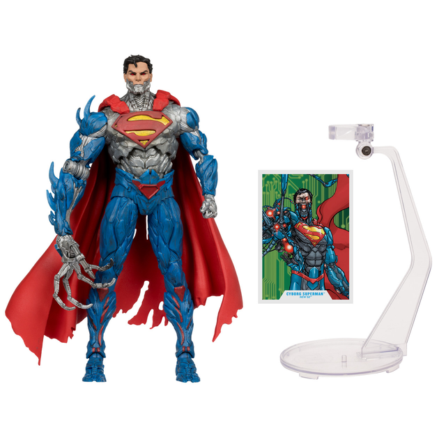 DC Multiverse Action Figure Cyborg Superman (New 52) 18cm