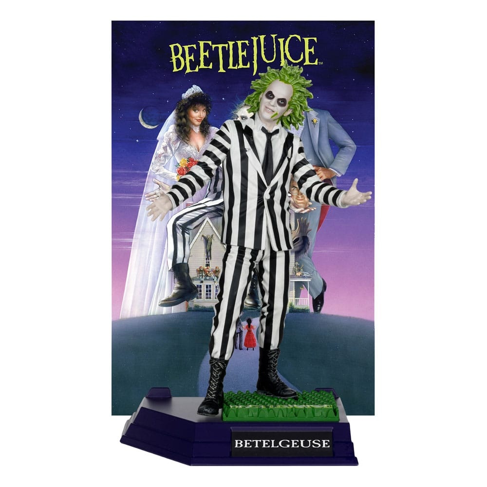 McFarlane Beetlejuice 1988 Movie Maniacs Statue