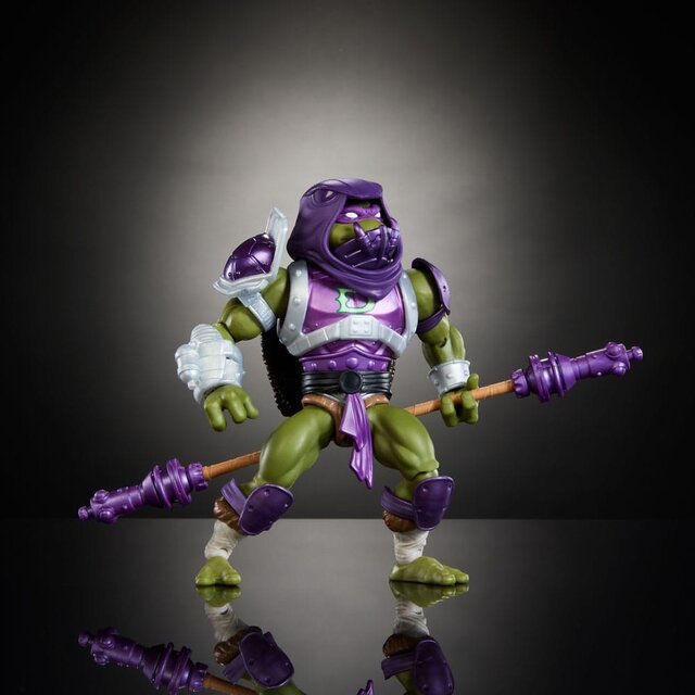 MOTU x TMNT: Turtles of Grayskull Action Figure Donatello 14cm