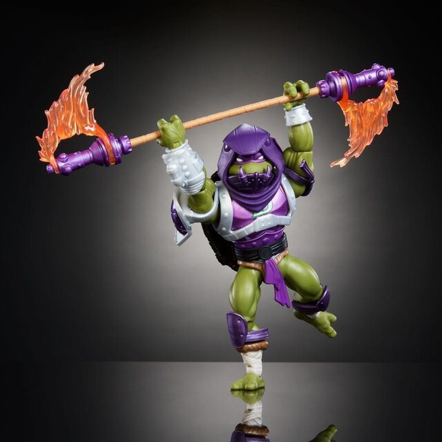 MOTU x TMNT: Turtles of Grayskull Action Figure Donatello 14cm