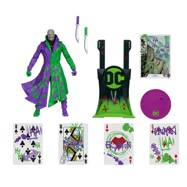 DC Multiverse Action Figure Hush (Batman: Hush) Jokerized (Gold Label) 18cm