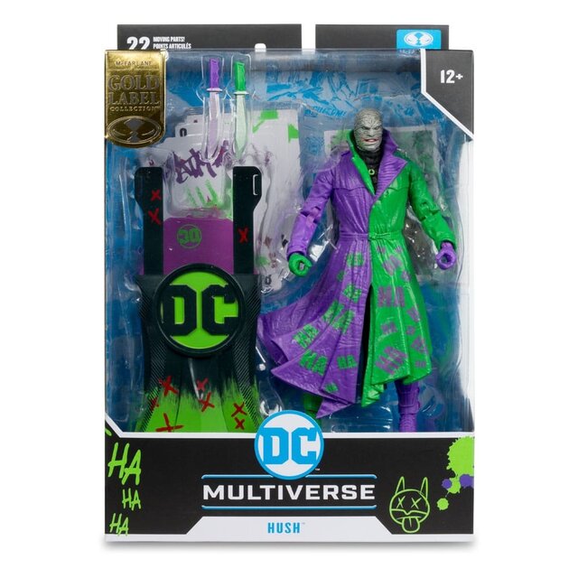 DC Multiverse Action Figure Hush (Batman: Hush) Jokerized (Gold Label) 18cm
