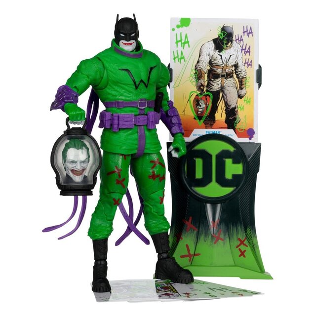 DC Multiverse Action Figure Batman (Batman: Last Knight on Earth) Jokerized (Gold Label) 18 cm DC Multiverse Action Figure Batman (Batman: Last Knight on Earth) Jokerized (Gold Label) 18 cm