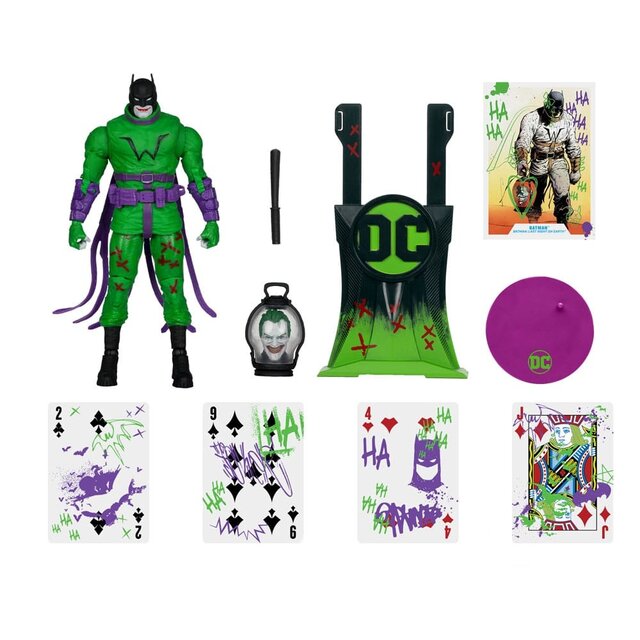 DC Multiverse Action Figure Batman (Batman: Last Knight on Earth) Jokerized (Gold Label) 18 cm DC Multiverse Action Figure Batman (Batman: Last Knight on Earth) Jokerized (Gold Label) 18 cm