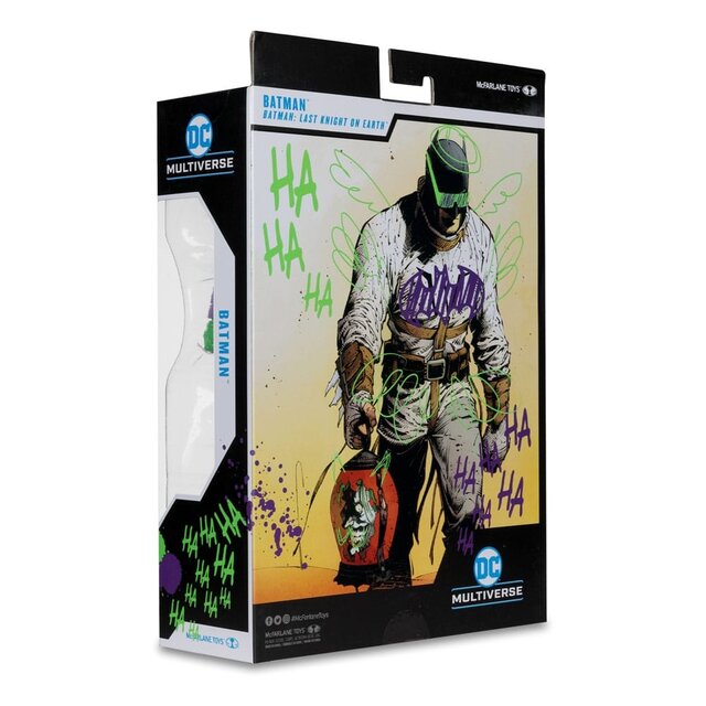 DC Multiverse Action Figure Batman (Batman: Last Knight on Earth) Jokerized (Gold Label) 18 cm DC Multiverse Action Figure Batman (Batman: Last Knight on Earth) Jokerized (Gold Label) 18 cm