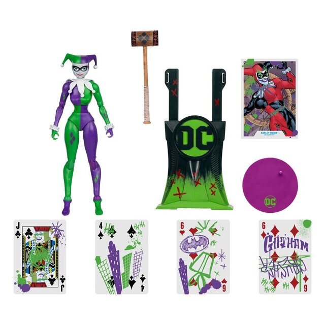 DC Multiverse Action Figure Harley Quinn (DC Classic) Jokerized (Gold Label) 18cm DC Multiverse Action Figure Harley Quinn (DC Classic) Jokerized (Gold Label) 18cm