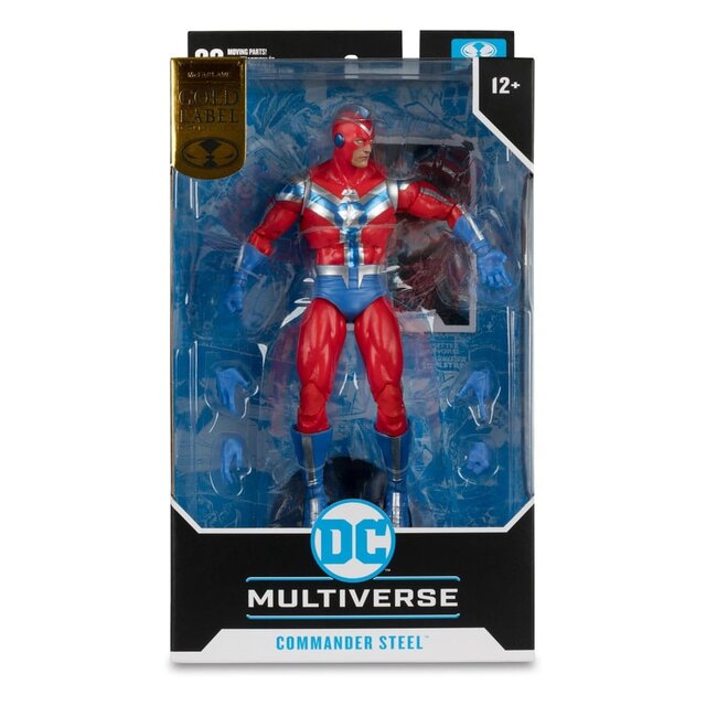 DC Multiverse Action Figure Commander Steel (JSA) (Gold Label) 18 cm