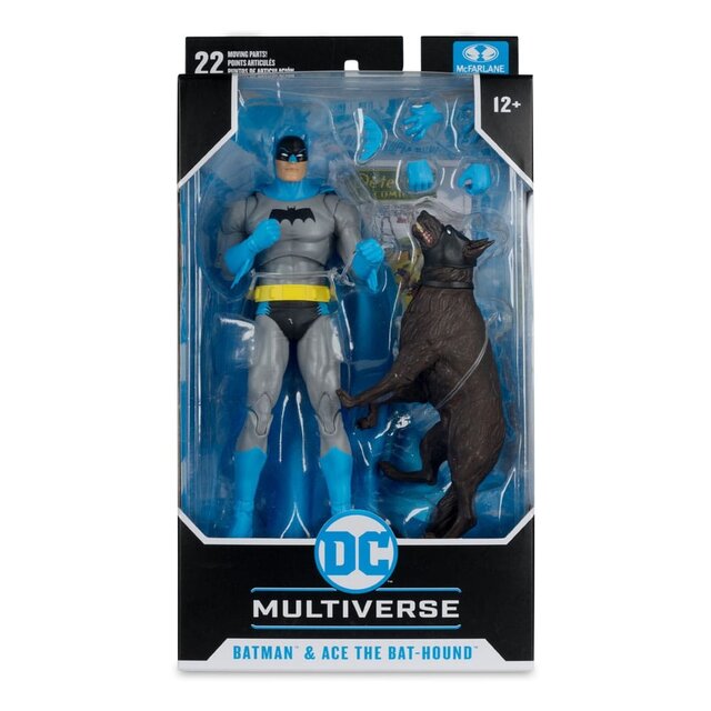 DC Multiverse Action Figure Batman & Ace the Bat-Hound (Silver Age) 18cm
