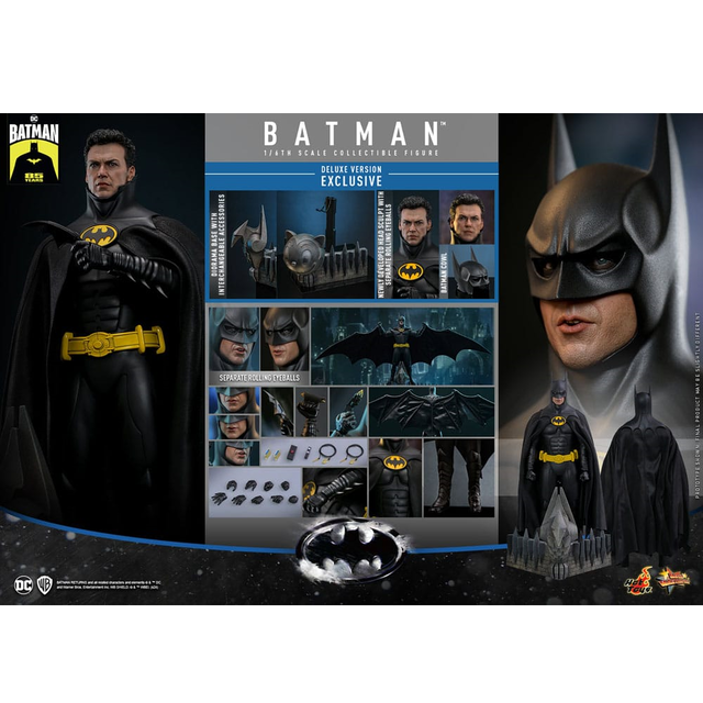 Batman Returns Movie Masterpiece Action Figure 1/6 Batman Deluxe Version 30cm