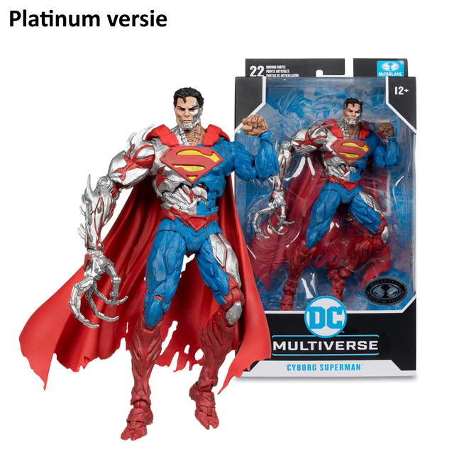 DC Multiverse Action Figure Cyborg Superman (New 52) 18cm