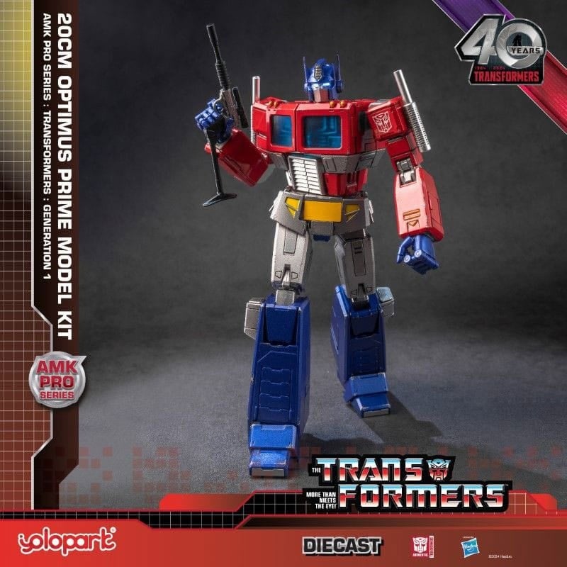 Yolopark Transformers AMK Pro Plastic Model Kit Optimus Prime