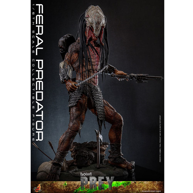 Prey Action Figure 1/6 Feral Predator 37cm