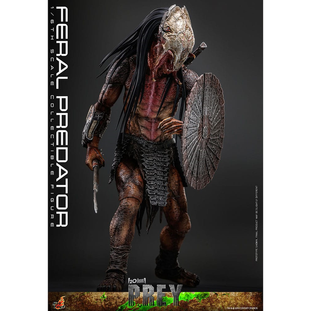 Prey Action Figure 1/6 Feral Predator 37cm