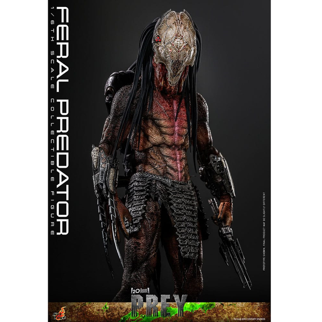 Prey Action Figure 1/6 Feral Predator 37cm