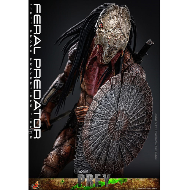Prey Action Figure 1/6 Feral Predator 37cm