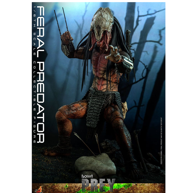 Prey Action Figure 1/6 Feral Predator 37cm