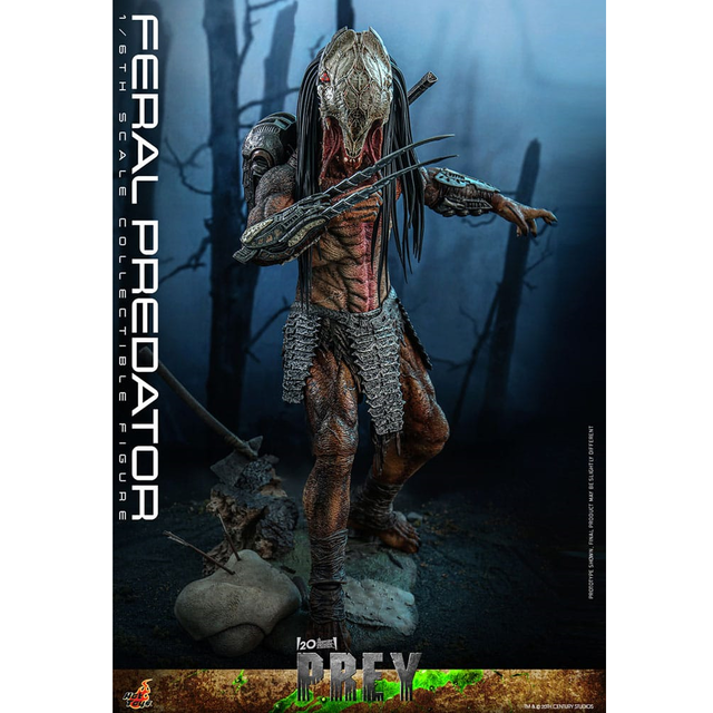 Prey Action Figure 1/6 Feral Predator 37cm