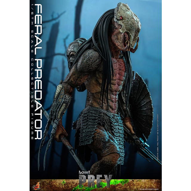 Prey Action Figure 1/6 Feral Predator 37cm
