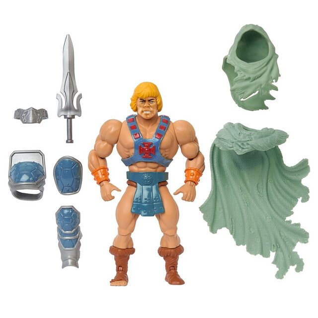 MOTU x TMNT: Turtles of Grayskull Action Figure Stealth Ninja He-Man 14cm