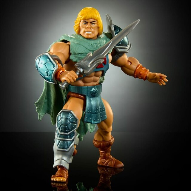 MOTU x TMNT: Turtles of Grayskull Action Figure Stealth Ninja He-Man 14cm