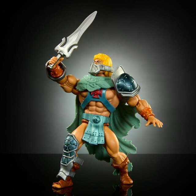 MOTU x TMNT: Turtles of Grayskull Action Figure Stealth Ninja He-Man 14cm