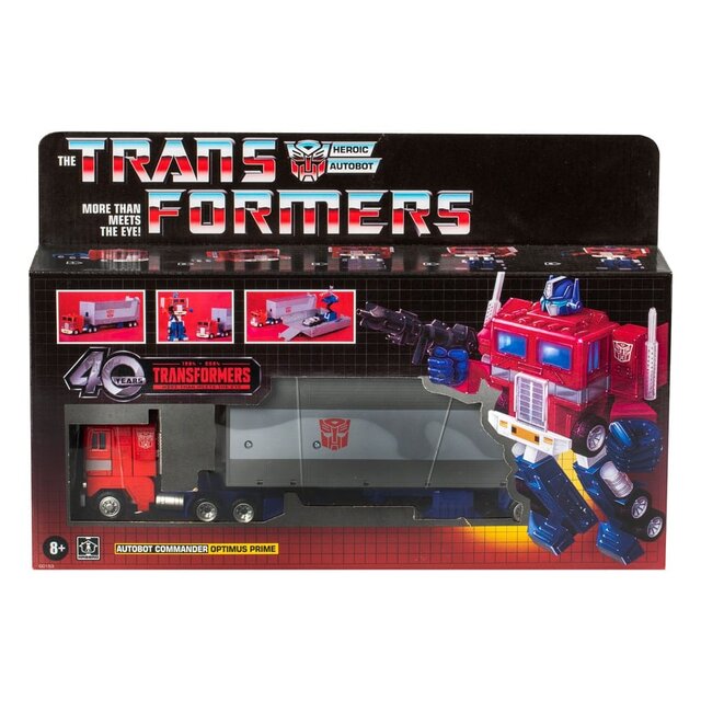 Transformers Retro G1 Action Figure Autobot Commander Optimus Prime 16cm